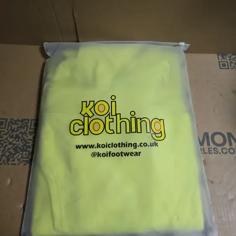 BOX OF APPROXIMATELY 10 KOI PICKLED SLIME OVERSIZED HOODIES - SIZE M 