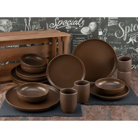 BOXED UNO 16 PIECE DINNERWARE SET, SERVICE FOR 4