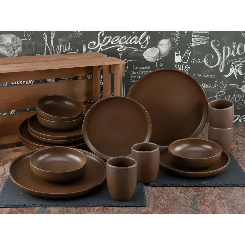 BOXED UNO 16 PIECE DINNERWARE SET, SERVICE FOR 4