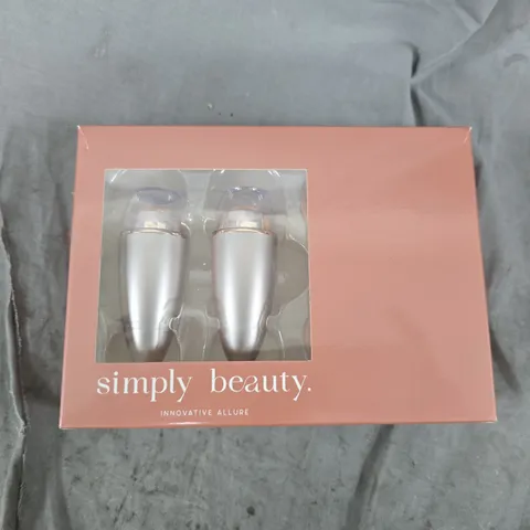 SIMPLY BEAUTY INNOVATIVE ALLURE 2PC BEAUTY TOOL SET (BOXED)