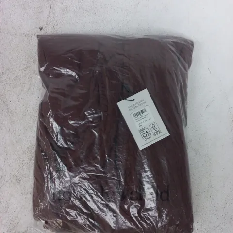 BAGGED NOBODY'S CHILD JAYDA JUMPSUIT IN BROWN SIZE UK 12