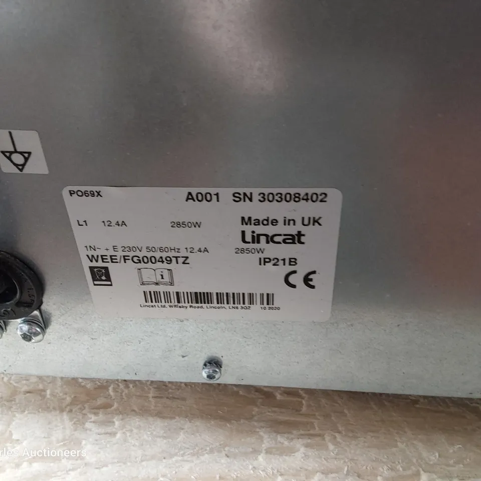 LINCAT PIZZA OVEN PO69X