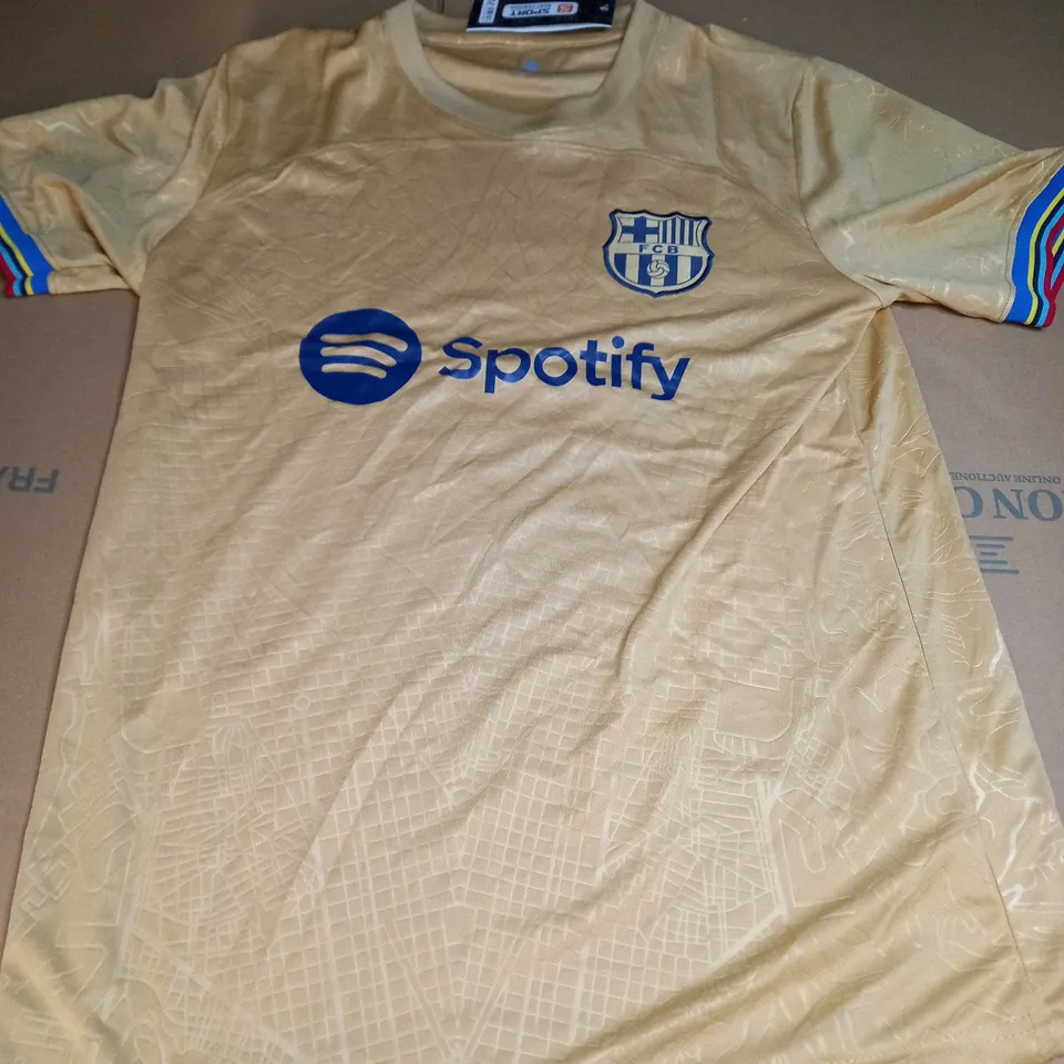 F.C. BARCELONA 22/23 AWAY SHIRT- MEDIUM