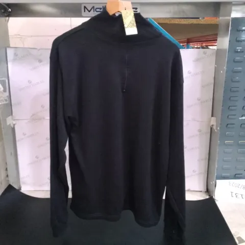 MIL-COM SHINOR BLACK NORWEGIAN SHIRT - XL