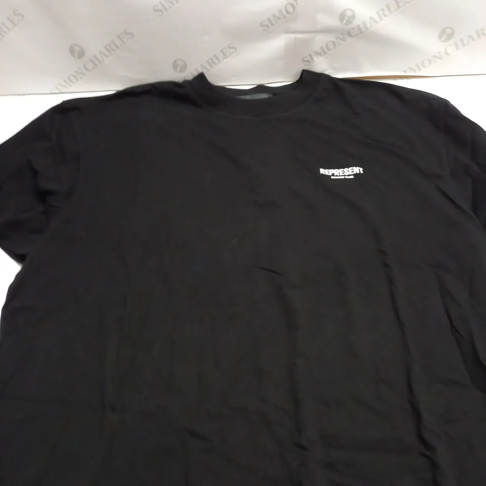 REPRESENT OWNERS CLUB T SHIRT IN BLACK - XXL