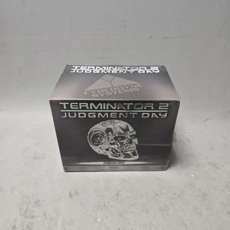 BOED NEMESIS NOW T-TERMINATOR BOX 18CM SILVER, RESIN