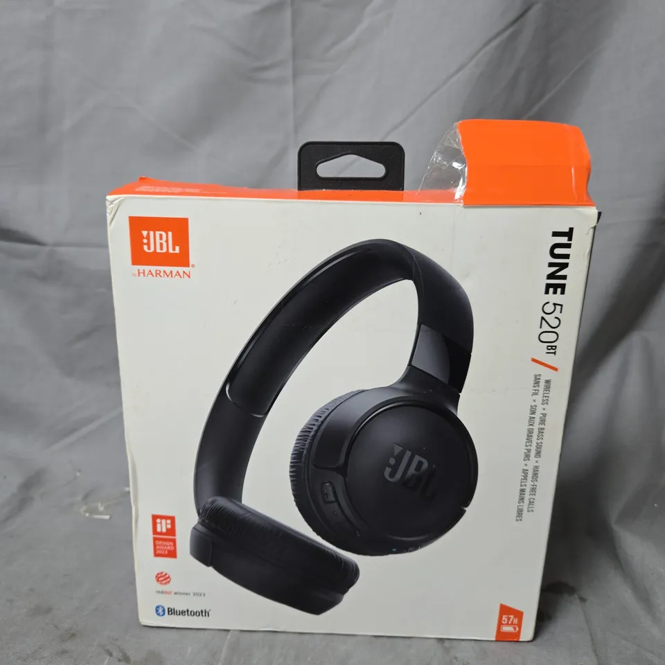 JBL TUNE 520BT WIRELESS HEADPHONES - BOXED