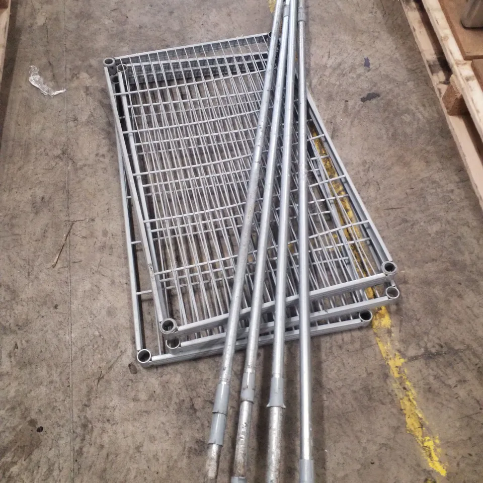 3-TIER METAL SHELF