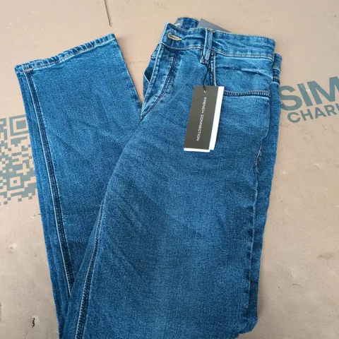 FRENCH CONNECTION STRAIGHT FIT JEANS IN BLUE - W30/L32