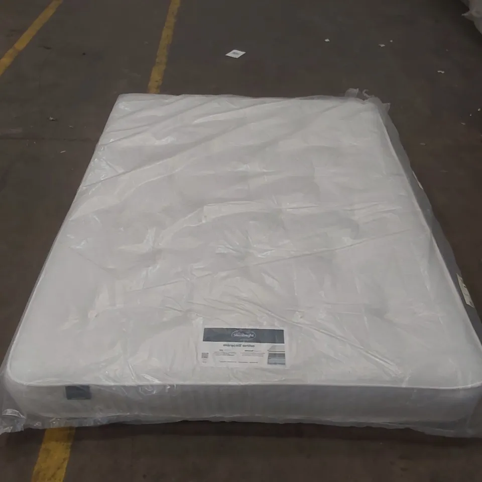QUALITY BAGGED SILENTNIGHT PIPPA SPRUNG ORTHO 150CM MIRACOIL MATTRESS 