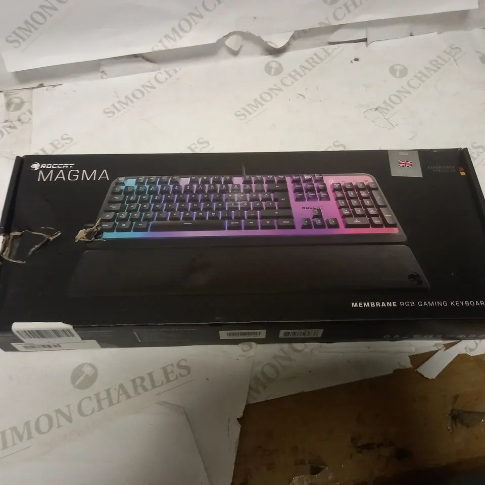 ROCCAT MAGMA MEMBRANE RGB GAMING KEYBOARD 