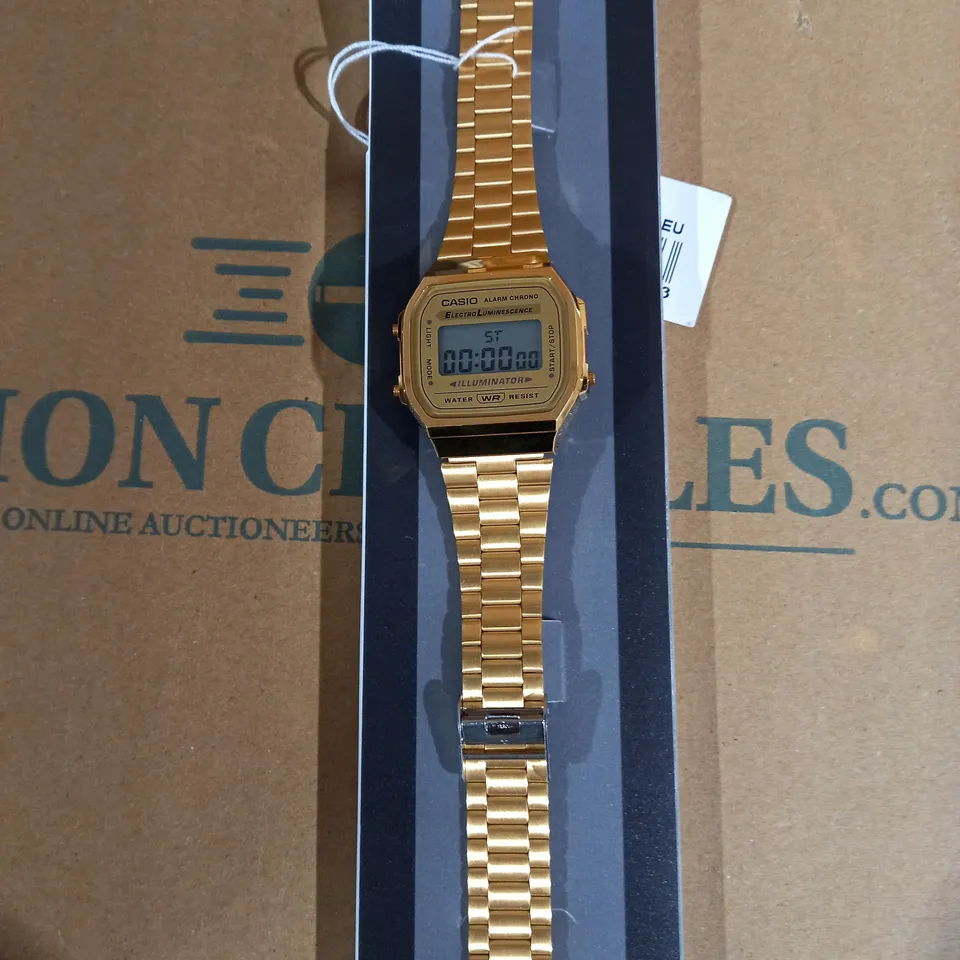 CASIO ILLUMINATOR GOLD EFFECT WATCH