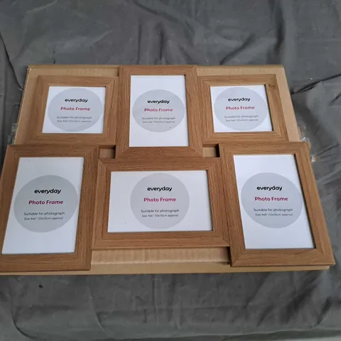 6 PHOTO CLUSTER GALLERY FRAME