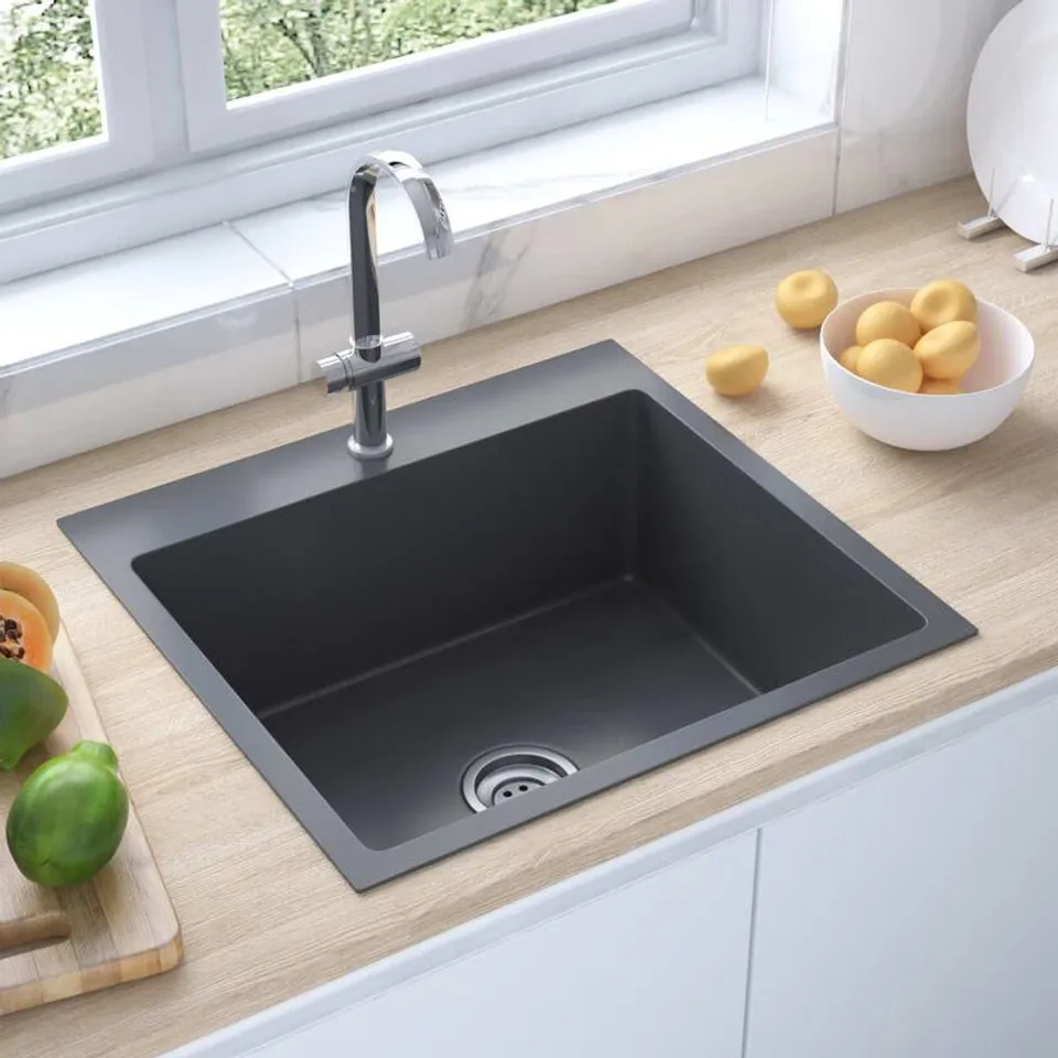 BOXED BELFRY HANDMADE KITCHEN SINK WITH FAUCET