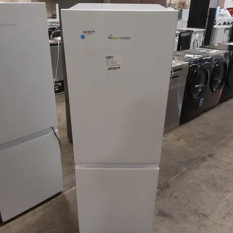 FRIDGEMASTER 50cm FREESTANDING 60/40 FRIDGE FREEZER IN WHITE, MODEL: MC50175A