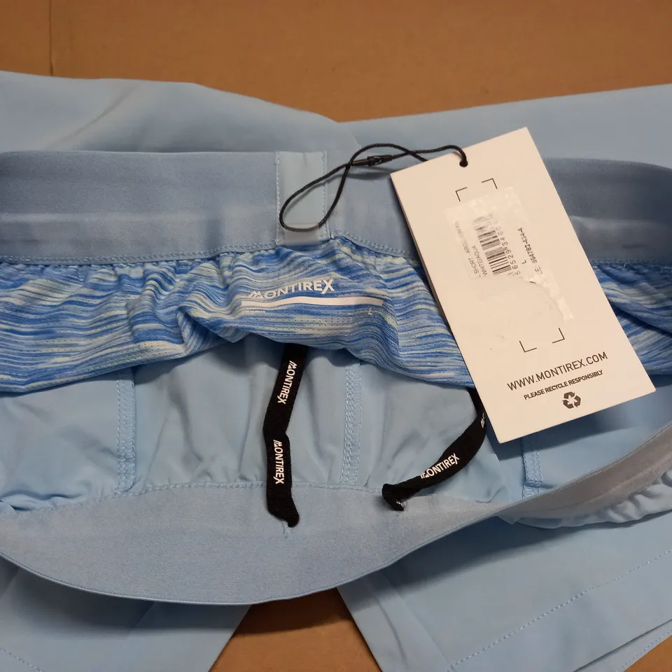 MONTIREX BLUE SHORTS - L