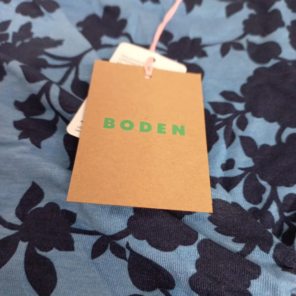 BODEN WOMEN’S DRESS – BLUE FLORAL MAXI, UK4R