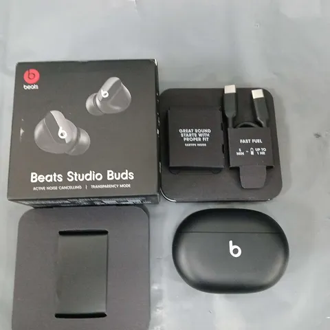 BOXED BEATS STUDIO BUDS - BLACK 