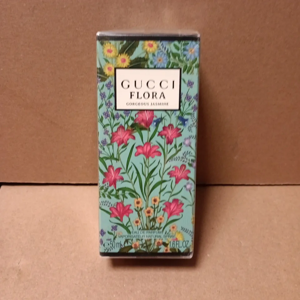 SEALED GUCCI FLORA GORGEOUS JASMINE EAU DE PARFUM 50ML