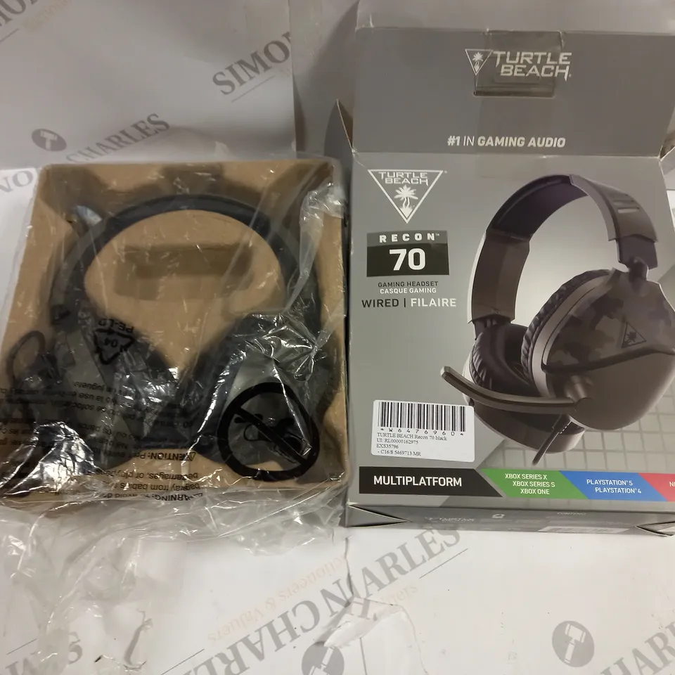 TURTLE BEACH RECON 70 WIRED GAMING HEADSET MULTIPLATFORM 