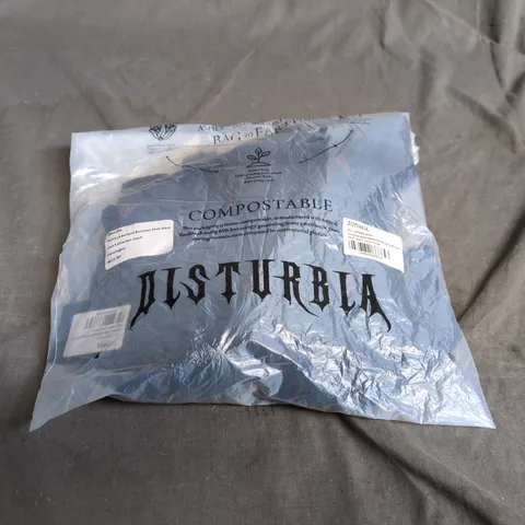 DISTURBIA SUBLIME WITCHES KNOT EMBROIDERED MINI DRESS- BAGGED - SIZE 20