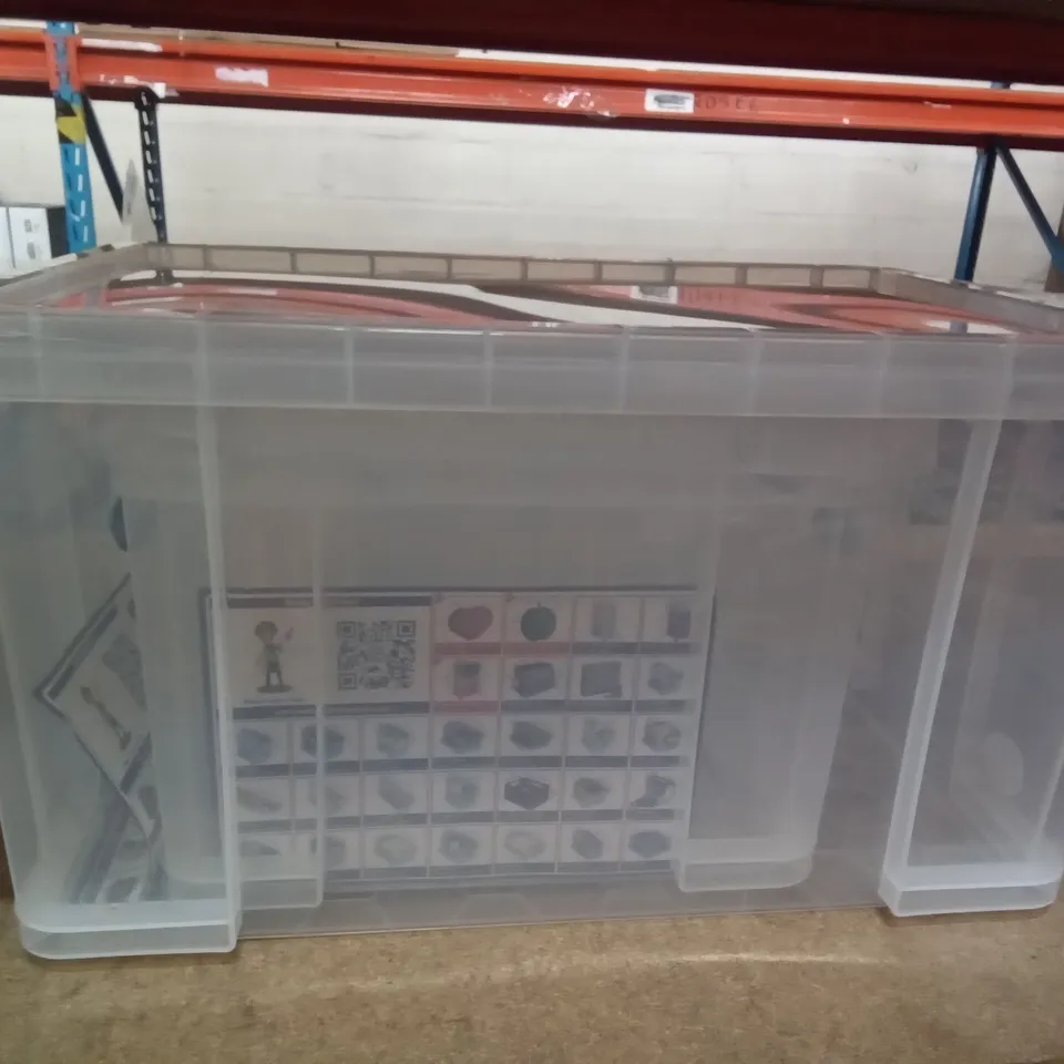 BOXED REALLY USEFUL BOX PLASTIC STORAGE TUBS