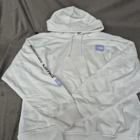 THE NORTH FACE WOMEN'S HOODIE – WHITE – SIZE M