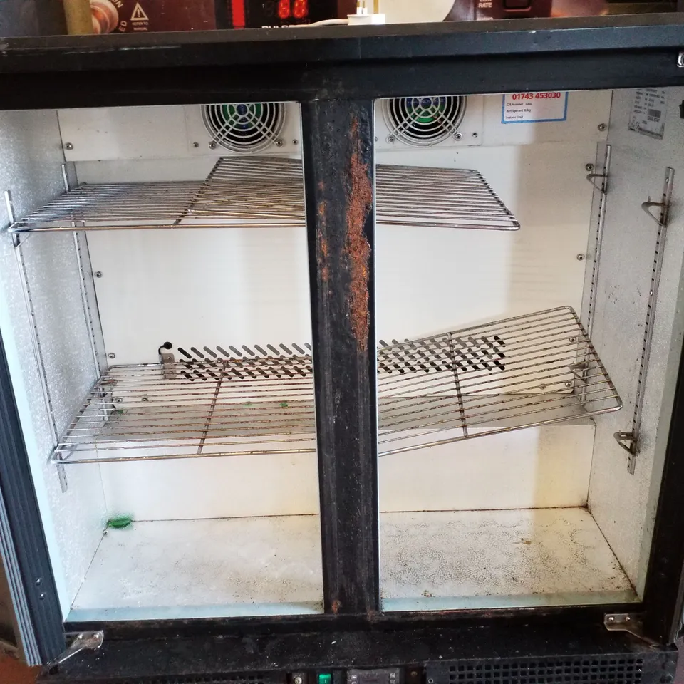 POLAR DOUBLE DOOR BOTTLE COOLER CB930
