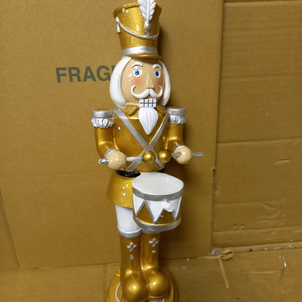 Festive Traditional Pre-Lit Nutcracker