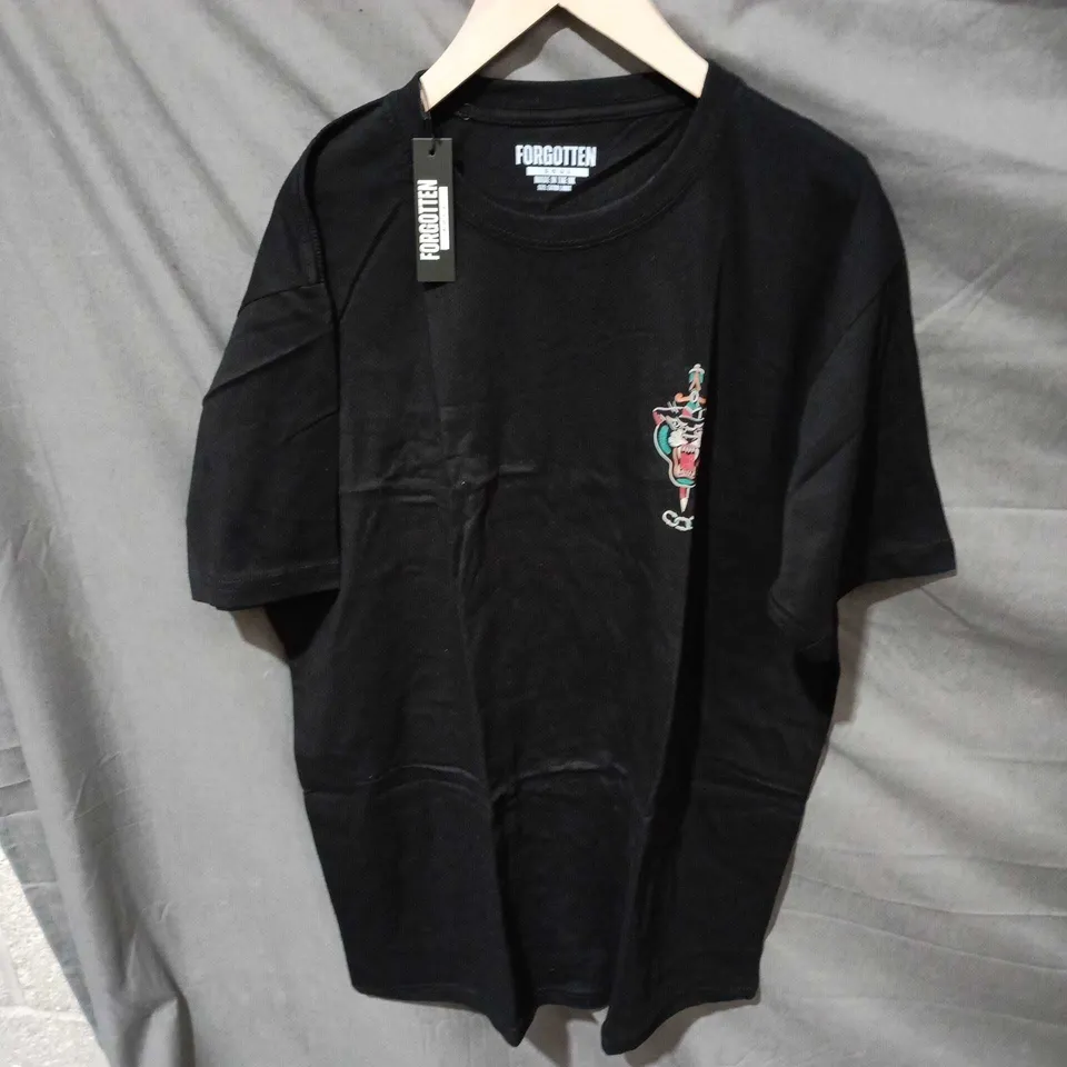 FORGOTTEN SOUL T-SHIRT – BLACK, XL, SEEN IT ALL BACK GRAPHIC