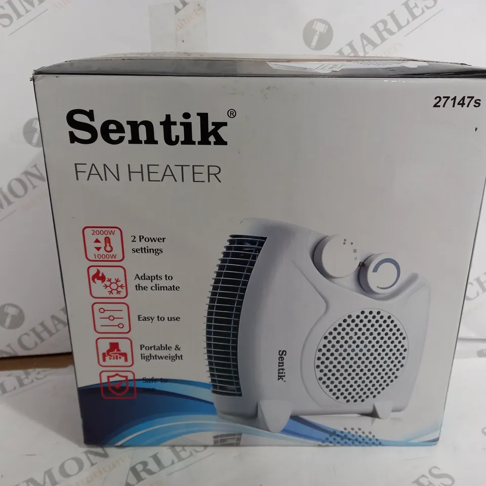 BOXED SENTIK FAN HEATER