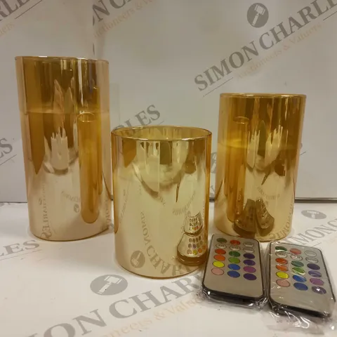 BOXED FLAMELESS LED CANDLE SET