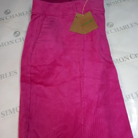 BODEN CORD TROUSERS IN PINK SIZE 18L