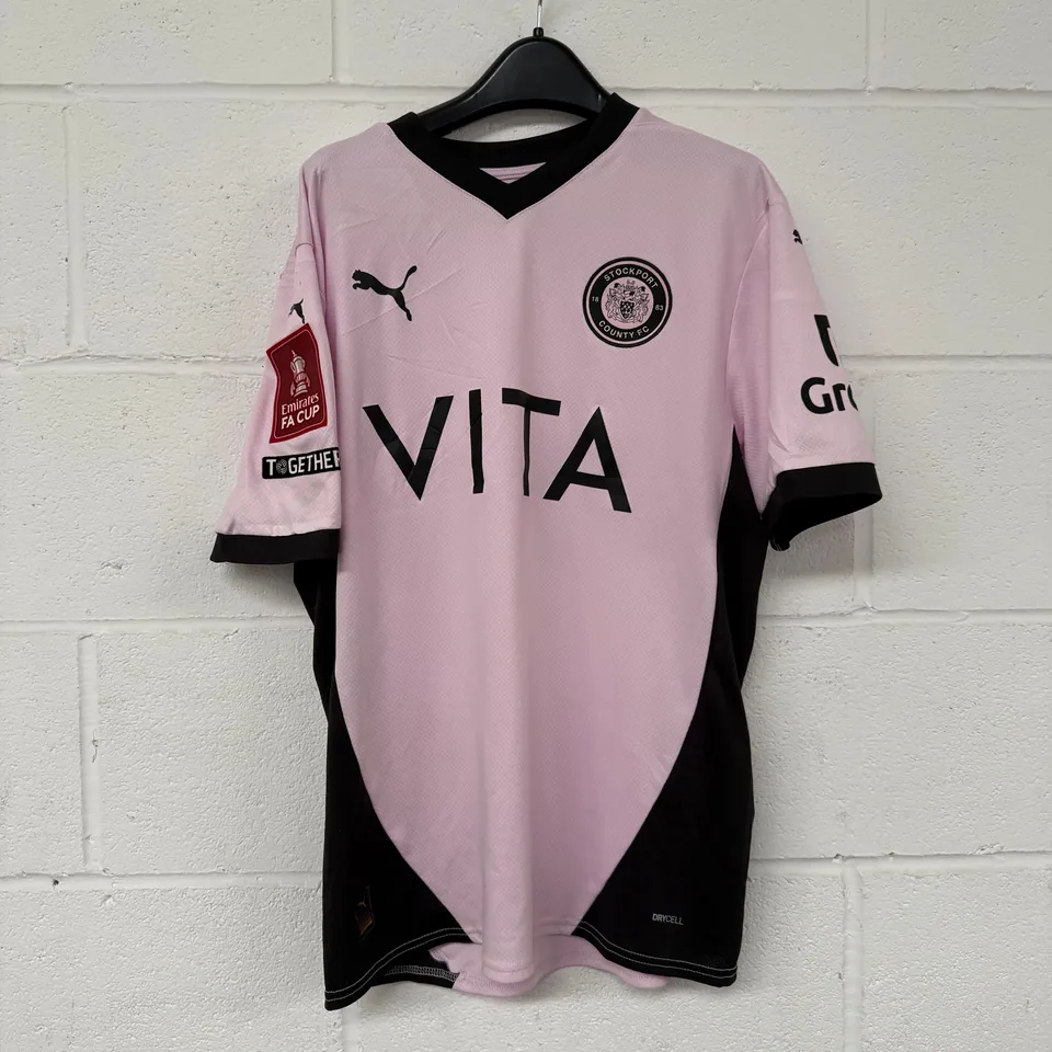 #19 - Kyle Wootton - FA Cup Football Shirt 24/25 - Size L - Signed