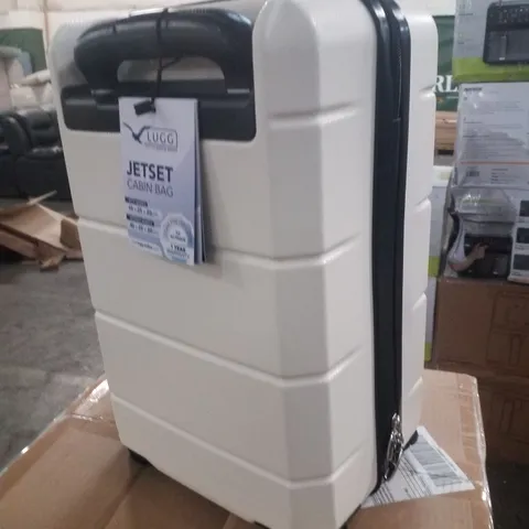 BOXED LUGG VACAY SUITCASE 40CM - IVORY