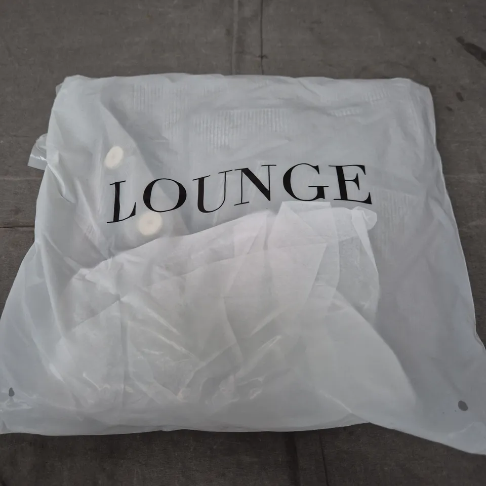 LOUNGE KNITTED OVERSIZED SHIRT – GREY MARL (M)