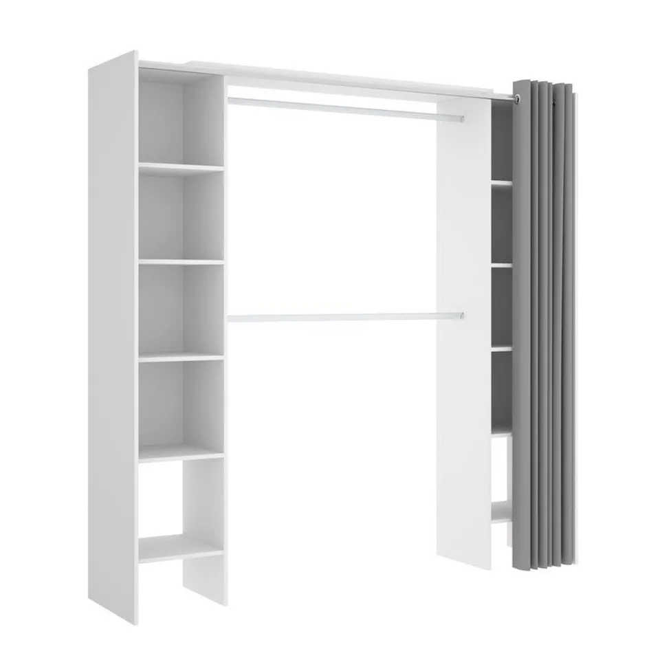 KORA 180CM WIDE CLOTHES STORAGE- 2 BOXES