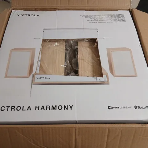 VICTROLA HARMONY BLUETOOTH TURNTABLE – BOXED