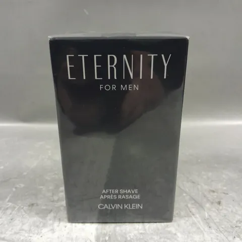 BOXED AND SEALED CALVIN KLEIN ETERNITY FOR MEN AFTER SHAVE 100ML