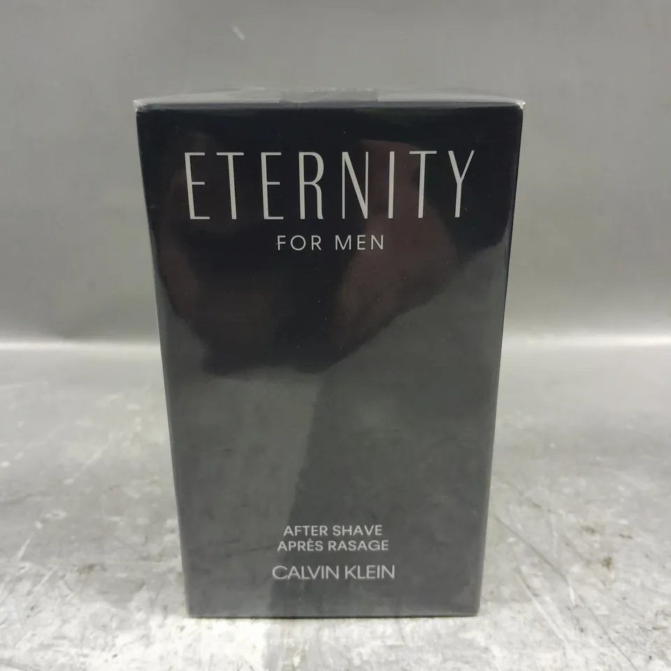 BOXED AND SEALED CALVIN KLEIN ETERNITY FOR MEN AFTER SHAVE 100ML