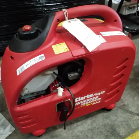 CLARKE IG2200A 2.2KW PETROL INVERTER GENERATOR