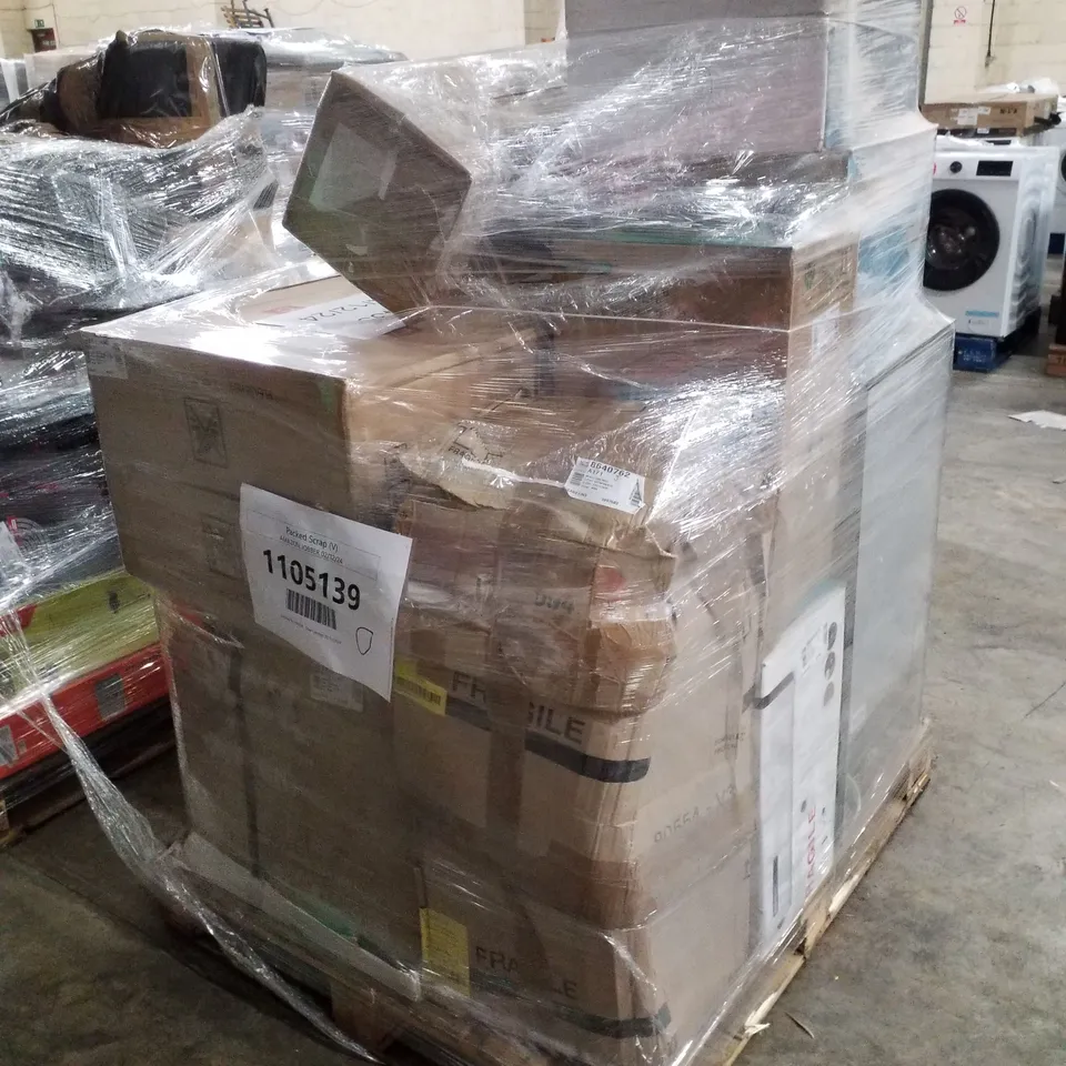 PALLET OF APPROXIMATELY 11 UNPROCESSED RAW RETURN WHITE GOODS TO INCLUDE;