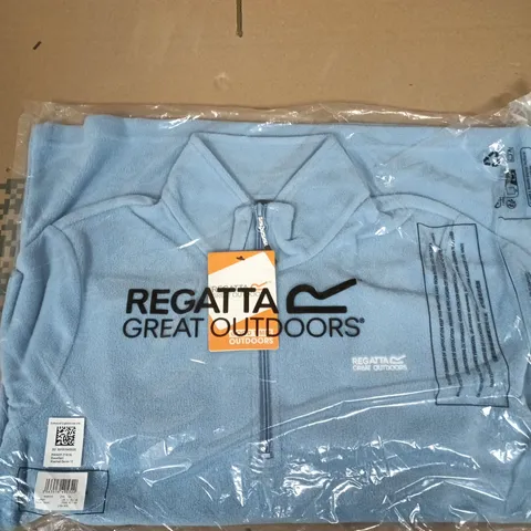 REGATTA GREAT OUTDOORS FLEECE JACKET – WOMEN'S, SWEHEART WASHED DENIM, UK 12 