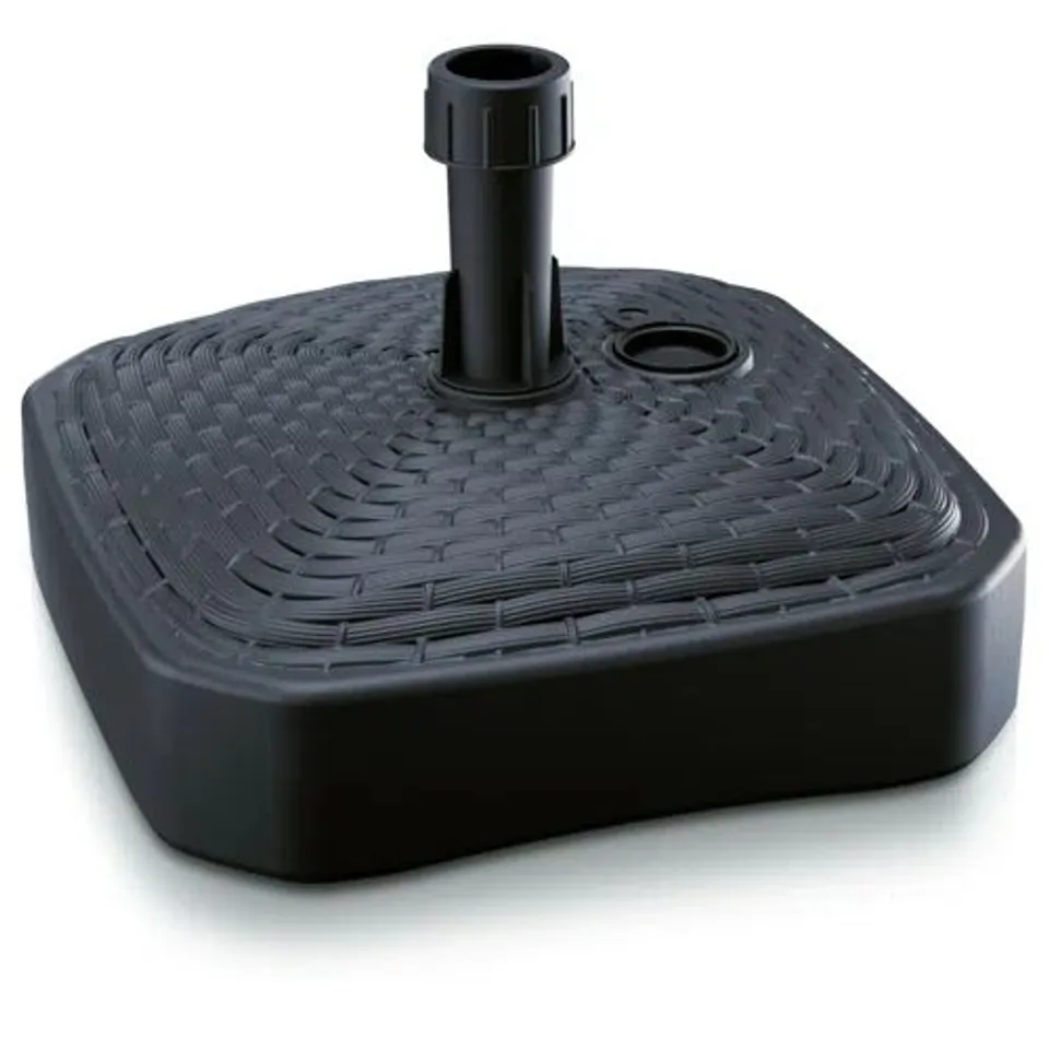 BAGGED AMALBENA PLASTIC FREESTANDING UMBRELLA BASE 