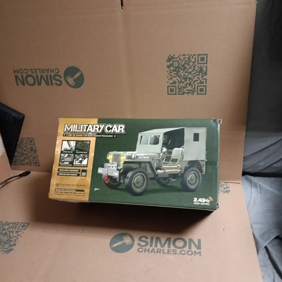 MILITARY CAR JEEP – 2.4GHZ (BOXED)