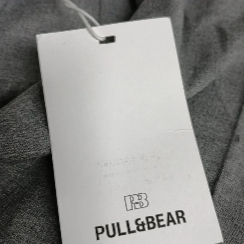 PULL&BEAR WOMEN'S GREY TROUSERS – EU 38