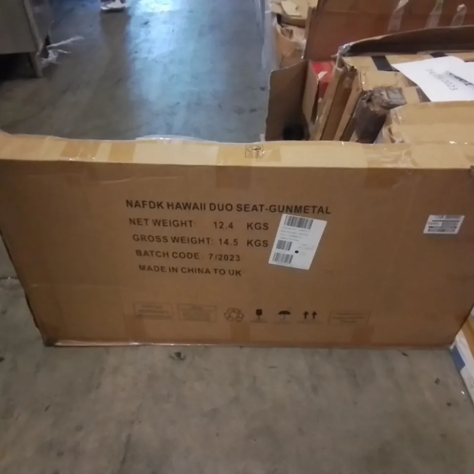 BOXED NAFDK HAWAII DUO-SEAT - GUNMETAL (1 BOX)