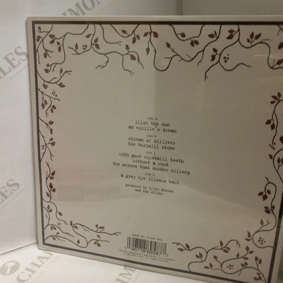 SEALED ELLLEGY BY THE OLLLAM VINYL