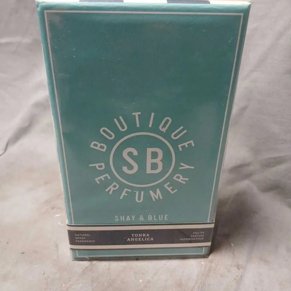 BOXED AND SEALED SHAY AND BLUE TONKA ANGELICA EAU DE PARFUM 100ML