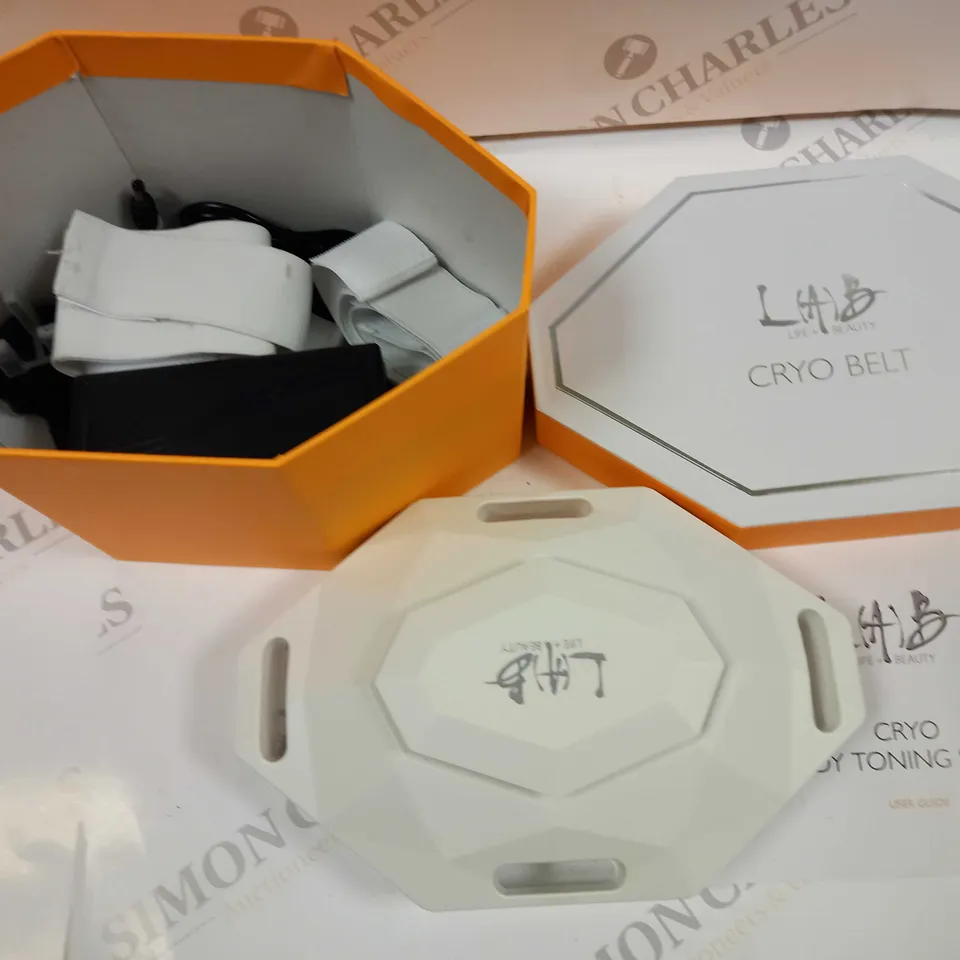 BOXED LAB CRYO BELT WITH EMS AND RED LED LIGHT